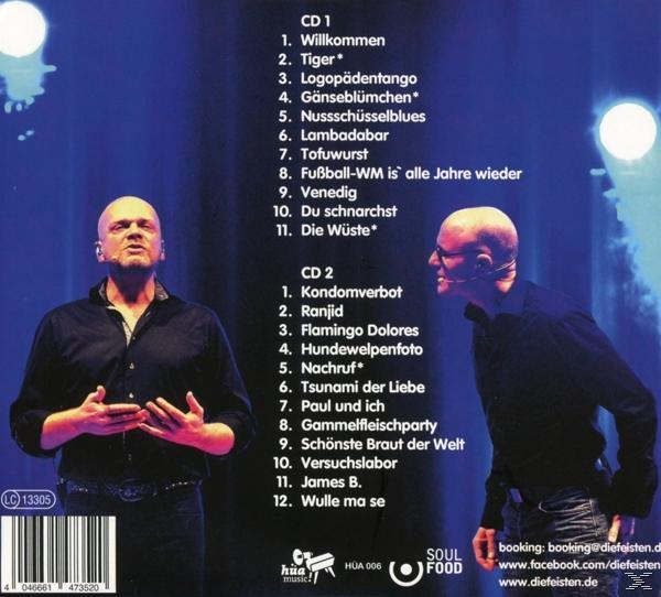Die Feisten - Nussschüsselblues Live  - (CD)