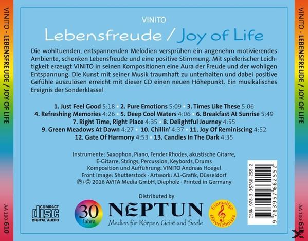 Vinito - Lebensfreude/Joy Of Life  - (CD)