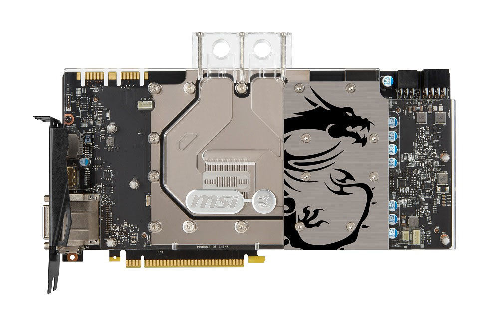 MSI GeForce® GTX 1080 Sea Hawk EK X 8GB (V336-005R) (NVIDIA, Grafikkarte)