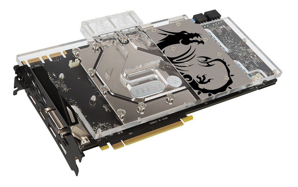 MSI GeForce® GTX 1080 Sea Hawk EK X 8GB (V336-005R) (NVIDIA, Grafikkarte)