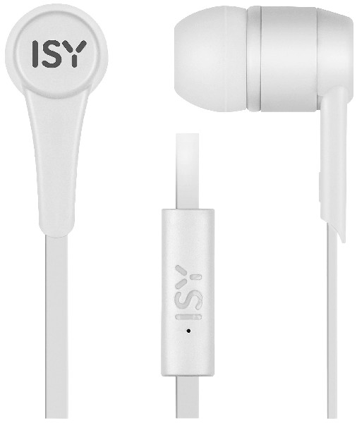 ISY IIE-1101 Oordopjes Wit afbeelding