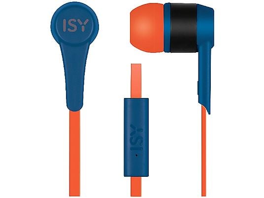 ISY IIE-1101 - Auricolare (In-ear, Blu)