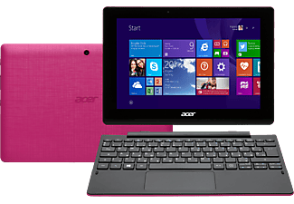 ACER Aspire Switch 10 E 2in1 eszköz pink NT.G1XEU.002  (10,1"/Intel Atom/64GB eMMC/Windows 8.1)