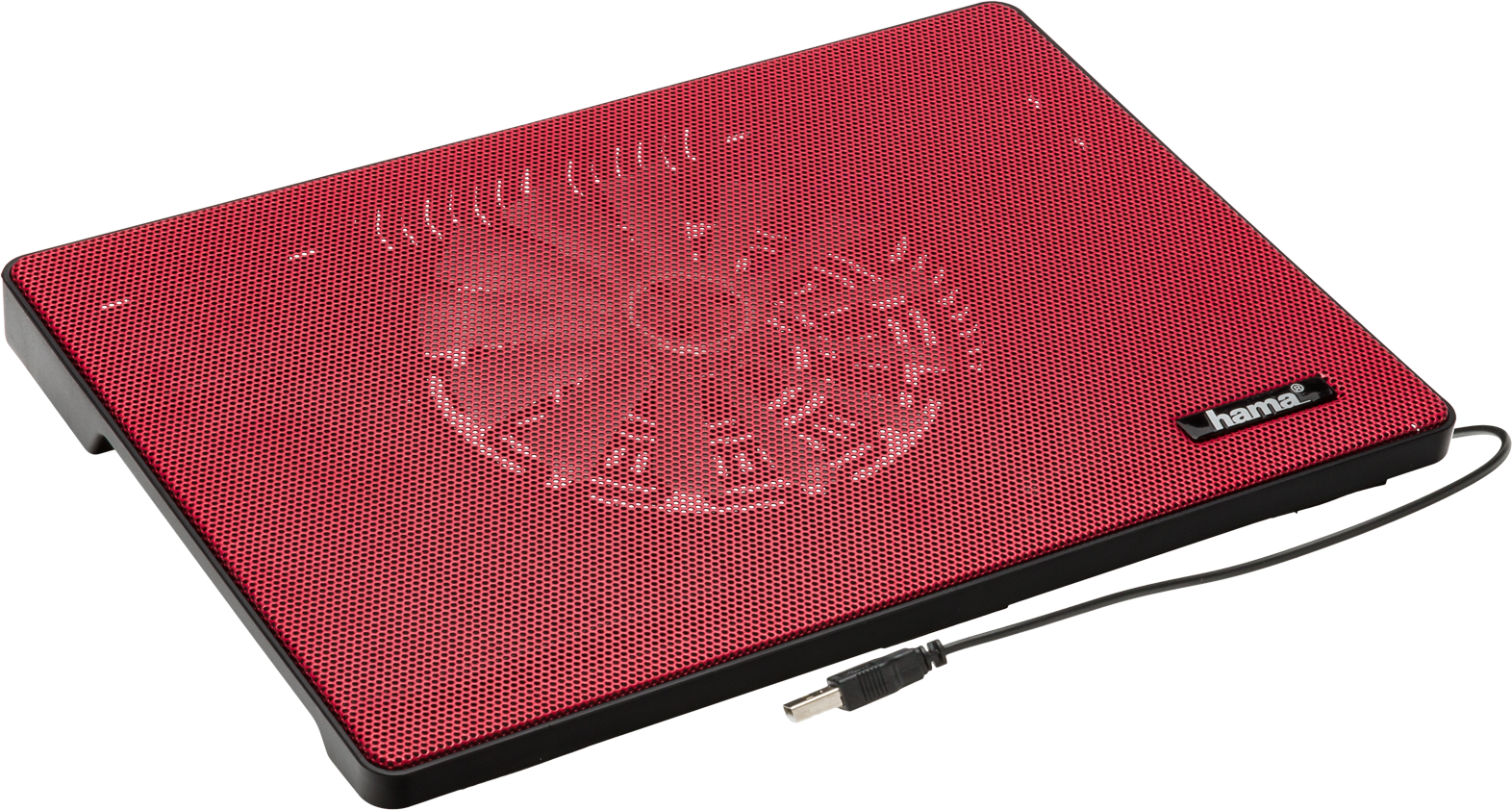 HAMA Slim piros notebook hűtő (53066)