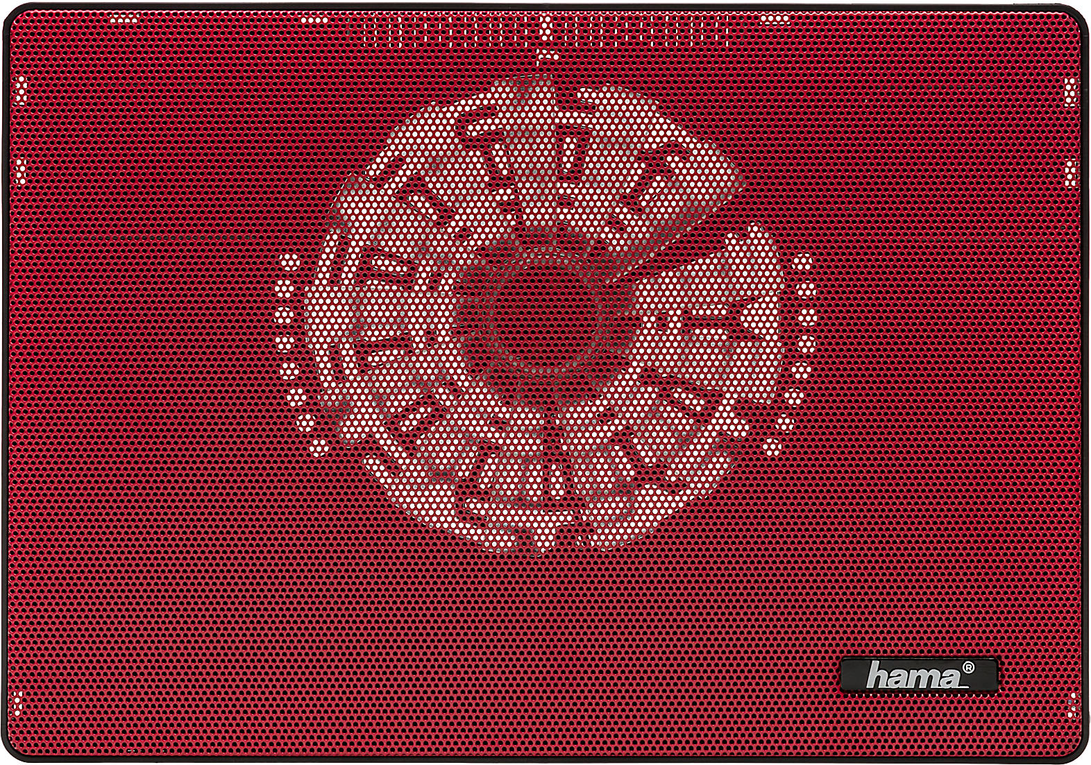 HAMA Slim piros notebook hűtő (53066)