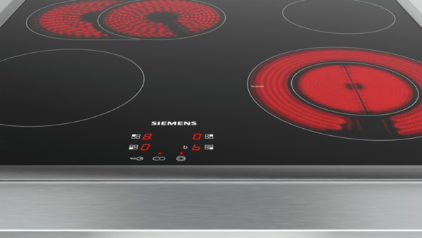 SIEMENS EF645BNN1E Glaskeramik (583 mm breit, 4 Kochzonen)