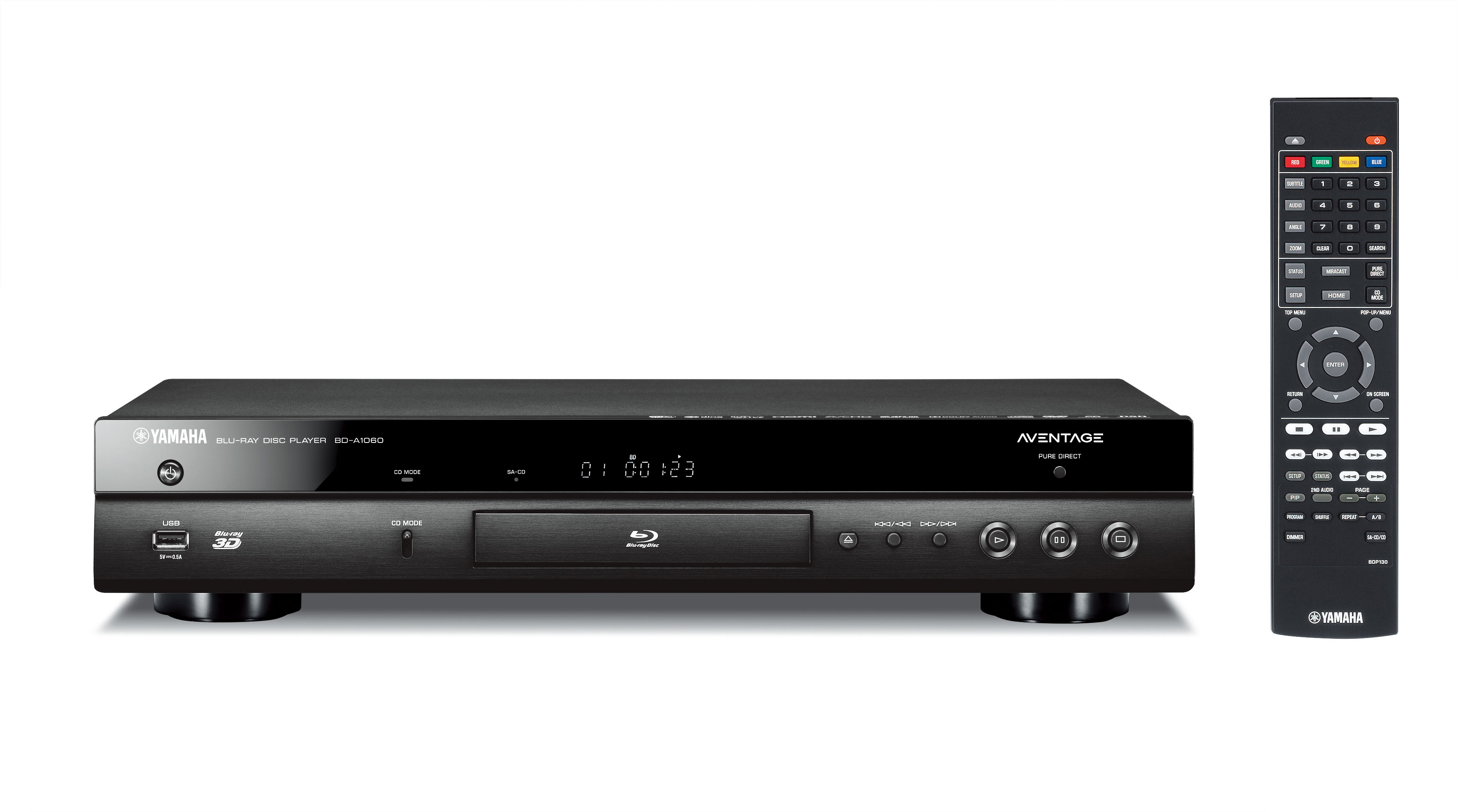 YAMAHA BD-A1060 Blu-ray Player Schwarz