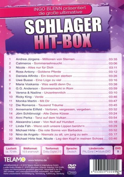 VARIOUS - Ingo Blenn Präs.:Die Große Ultimative Schlager Hit  - (DVD)