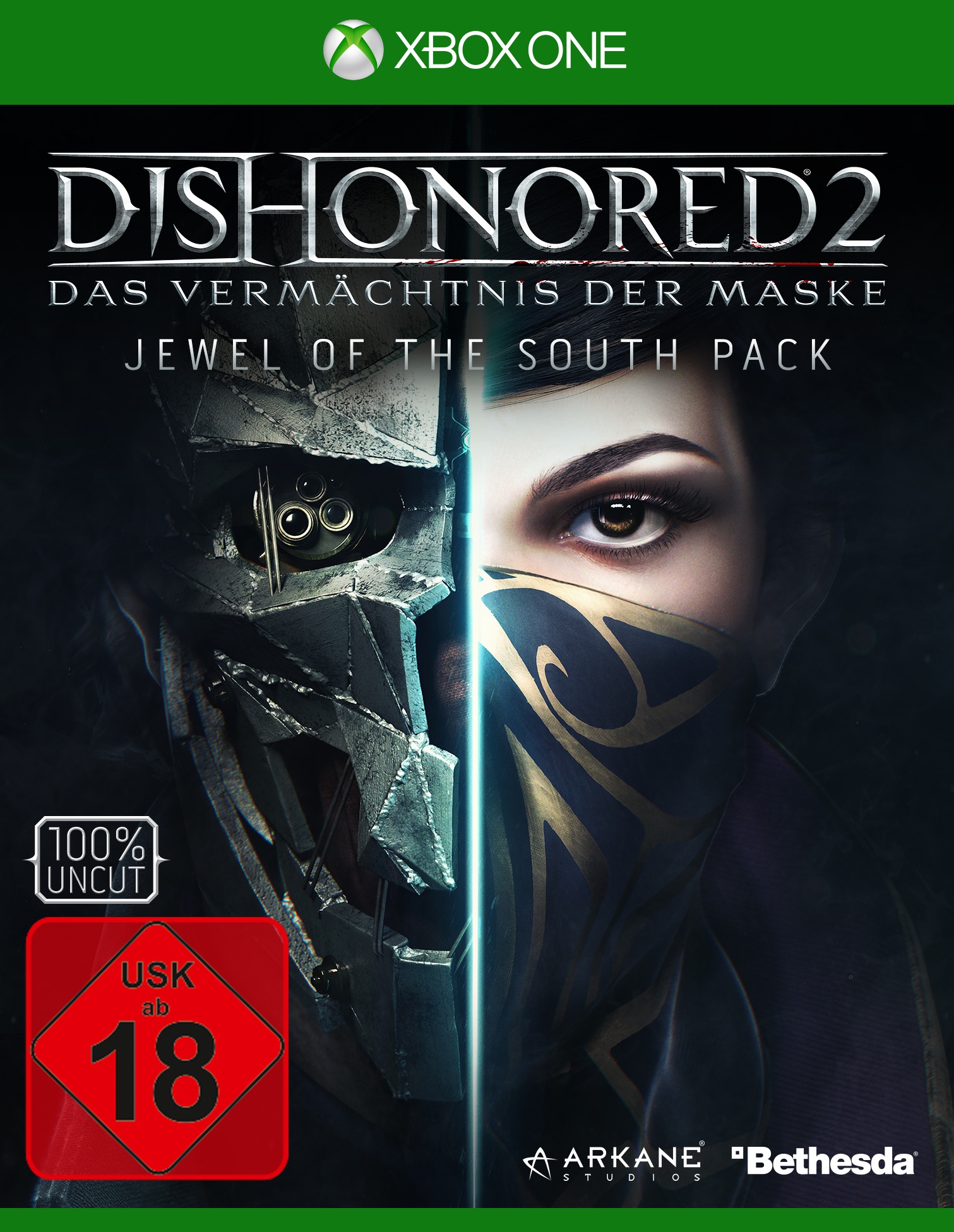 Dishonored 2: Das Vermächtnis der Maske (Exlusives Metal Plate Pack) - [Xbox One]
