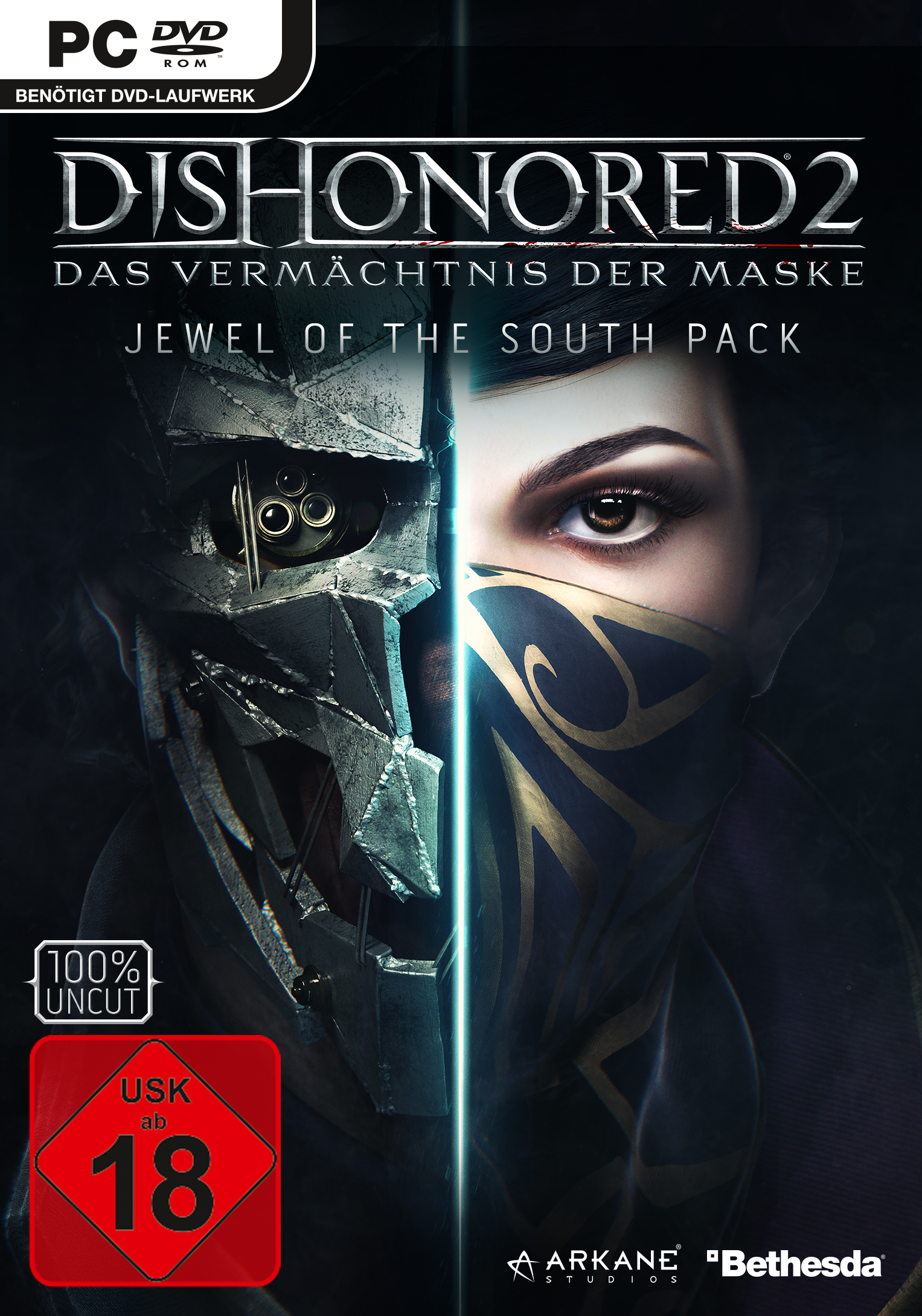 Dishonored 2: Das Vermächtnis der Maske (Exklusives Metal Plate Pack) - [PC]