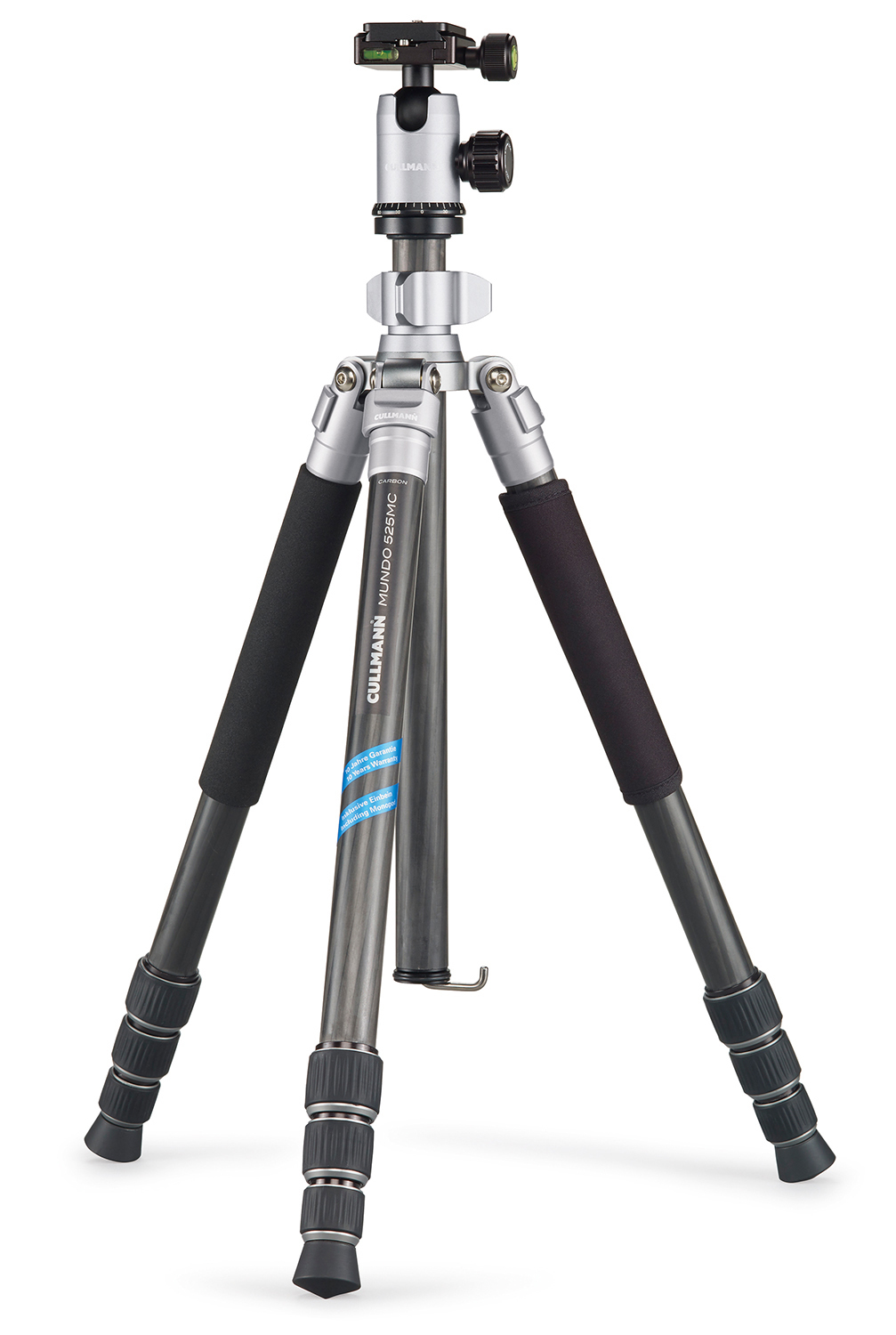 CULLMANN 55466 Mundo 525 MC Stativ, Silber, Höhe offen bis 1595 mm