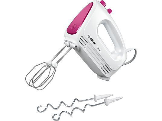 BOSCH MFQ2210P CleverMixx Fun - Sbattitore ad immersione (Bianco/Rose)