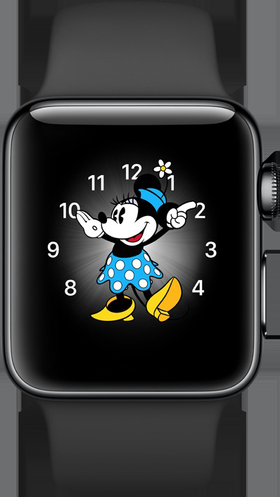 APPLE Watch Series 2 Smart Watch Edelstahl Polymer, 38 mm, Schwarz/Schwarz