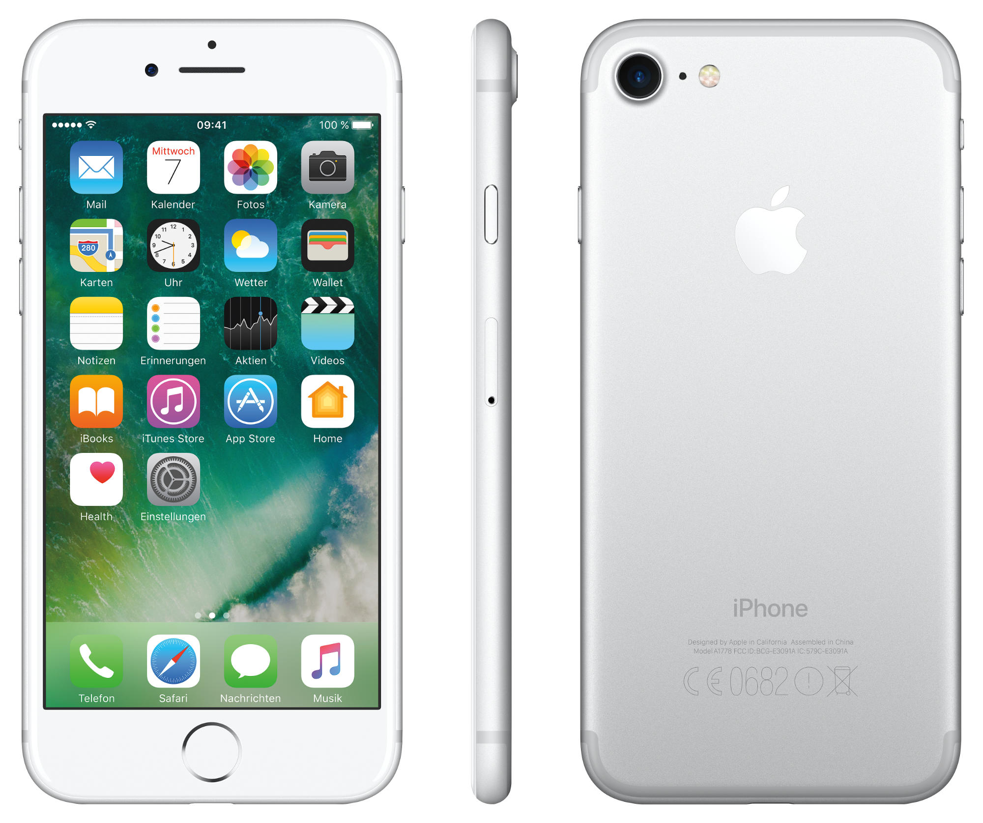 APPLE iPhone 7 32 GB Silber