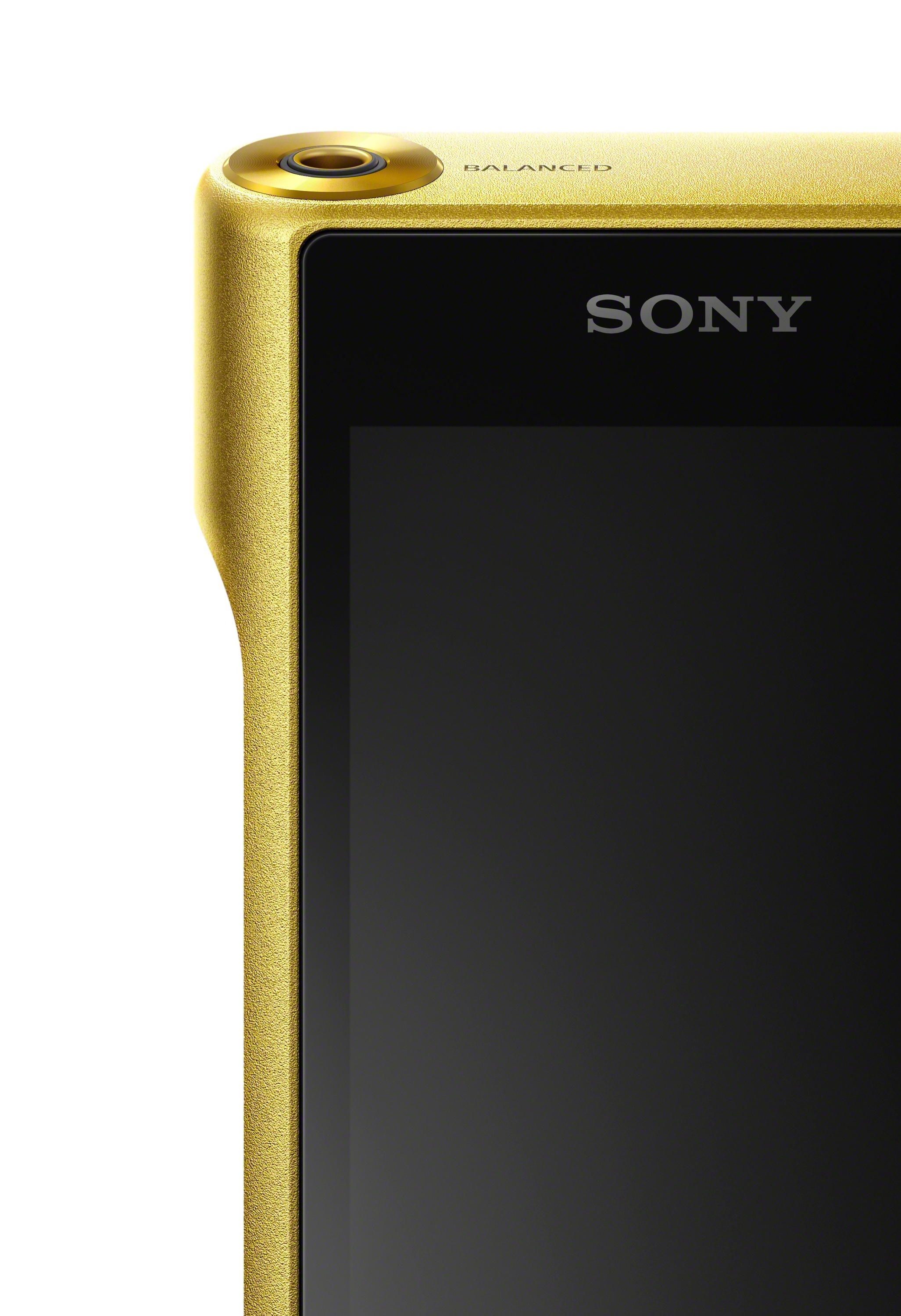 SONY NW-WM1Z MP3-Player 256 GB, Gelb/Schwarz