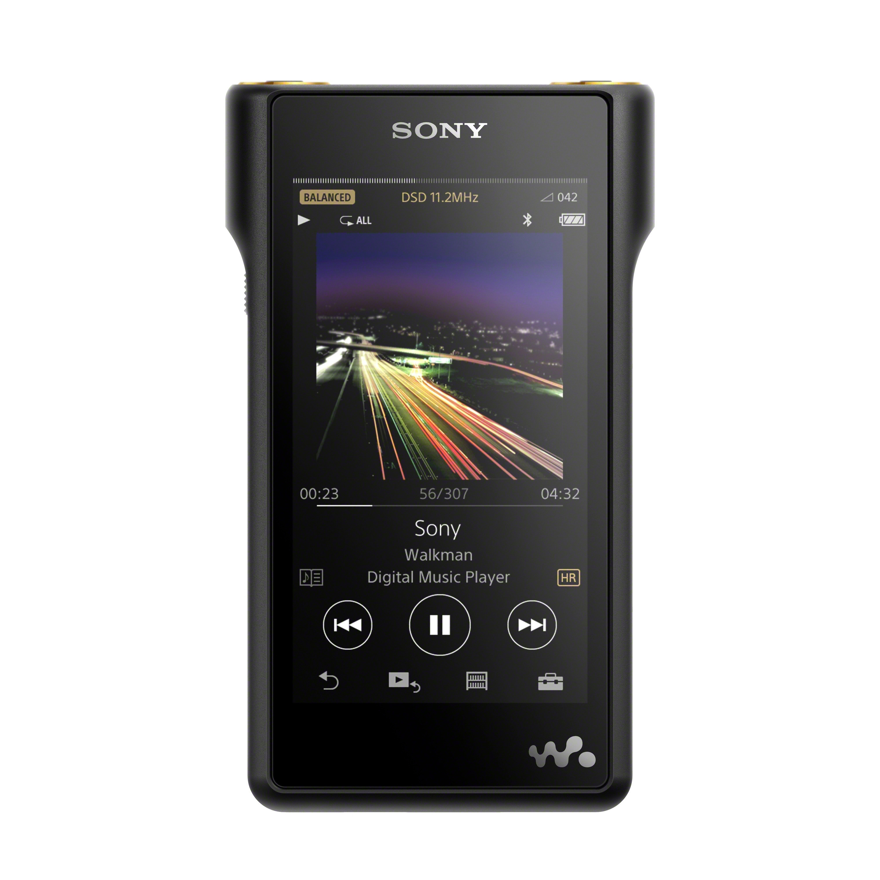 SONY NW-WM1A MP3-Player 128 GB, Schwarz