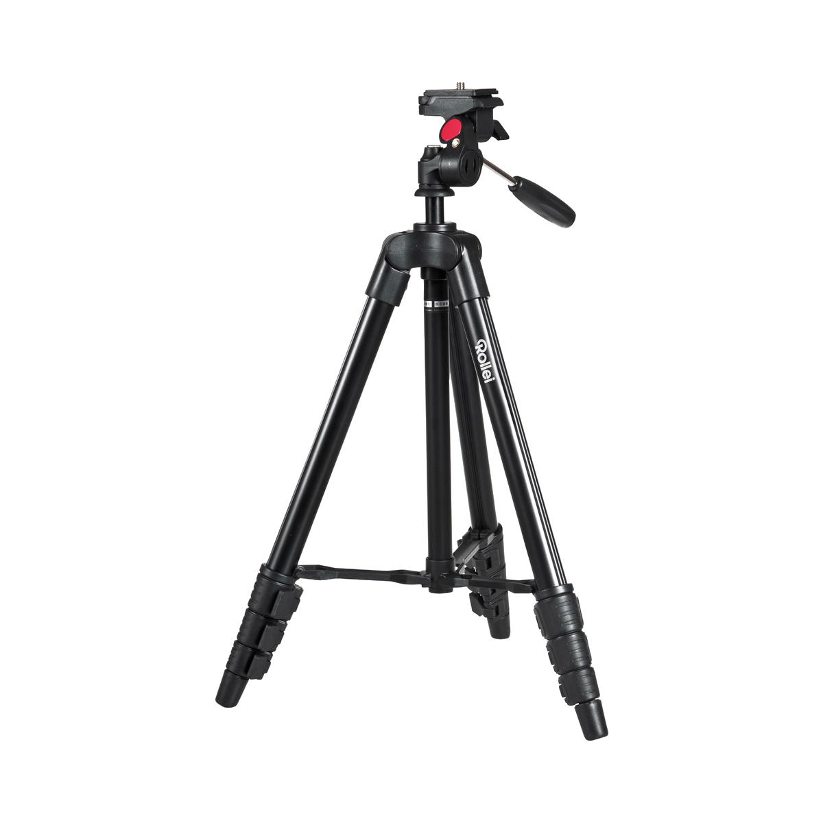 ROLLEI Compact Traveler Star S1 (DIGI 3400) állvány 3D fejjel + hordzsák, fekete