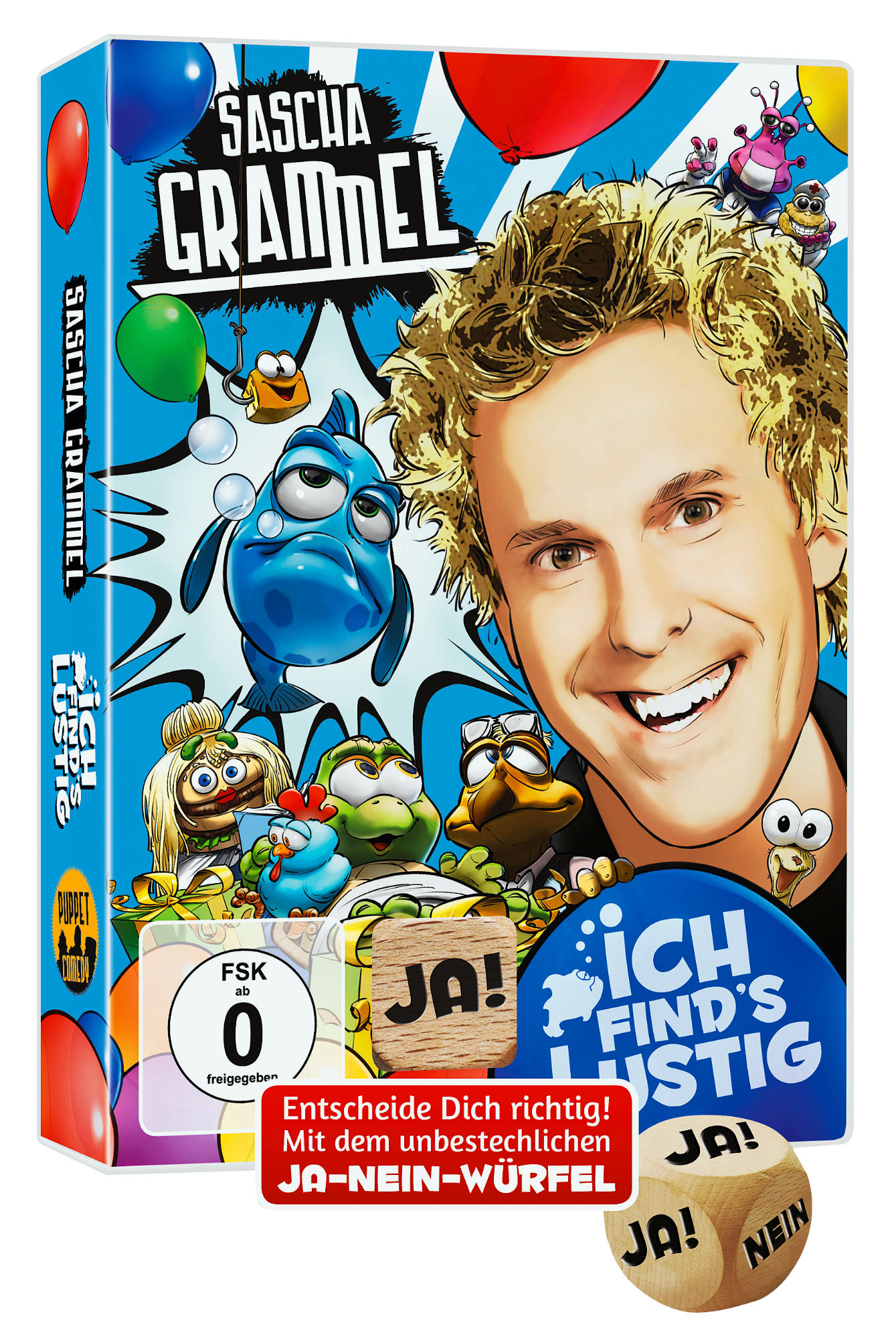 Ich find's lustig (Doppel-DVD mit Ja-Nein-Würfel) DVD