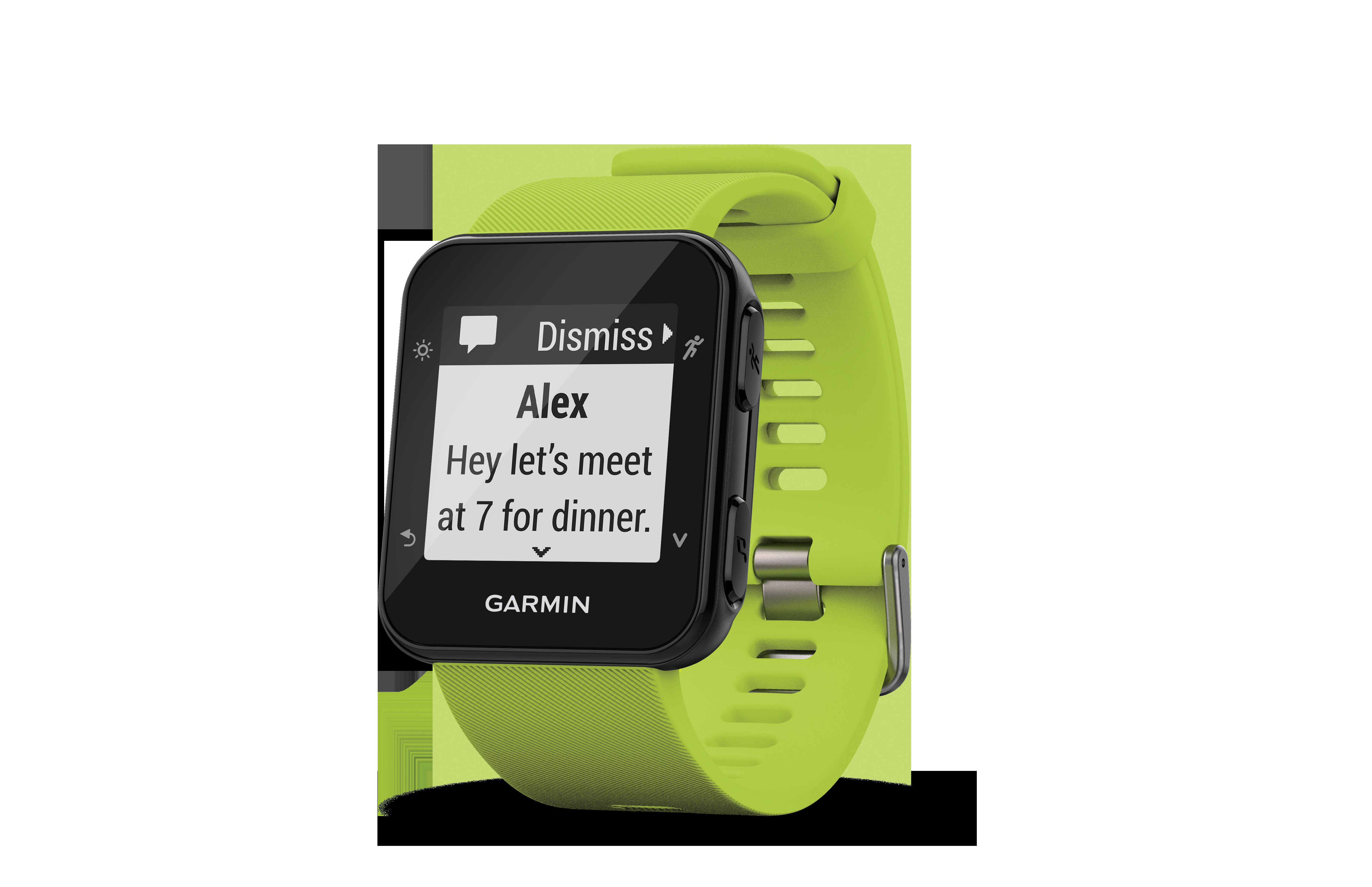 GARMIN Forerunner 35, Fitness Tracker, 246 mm, Lime