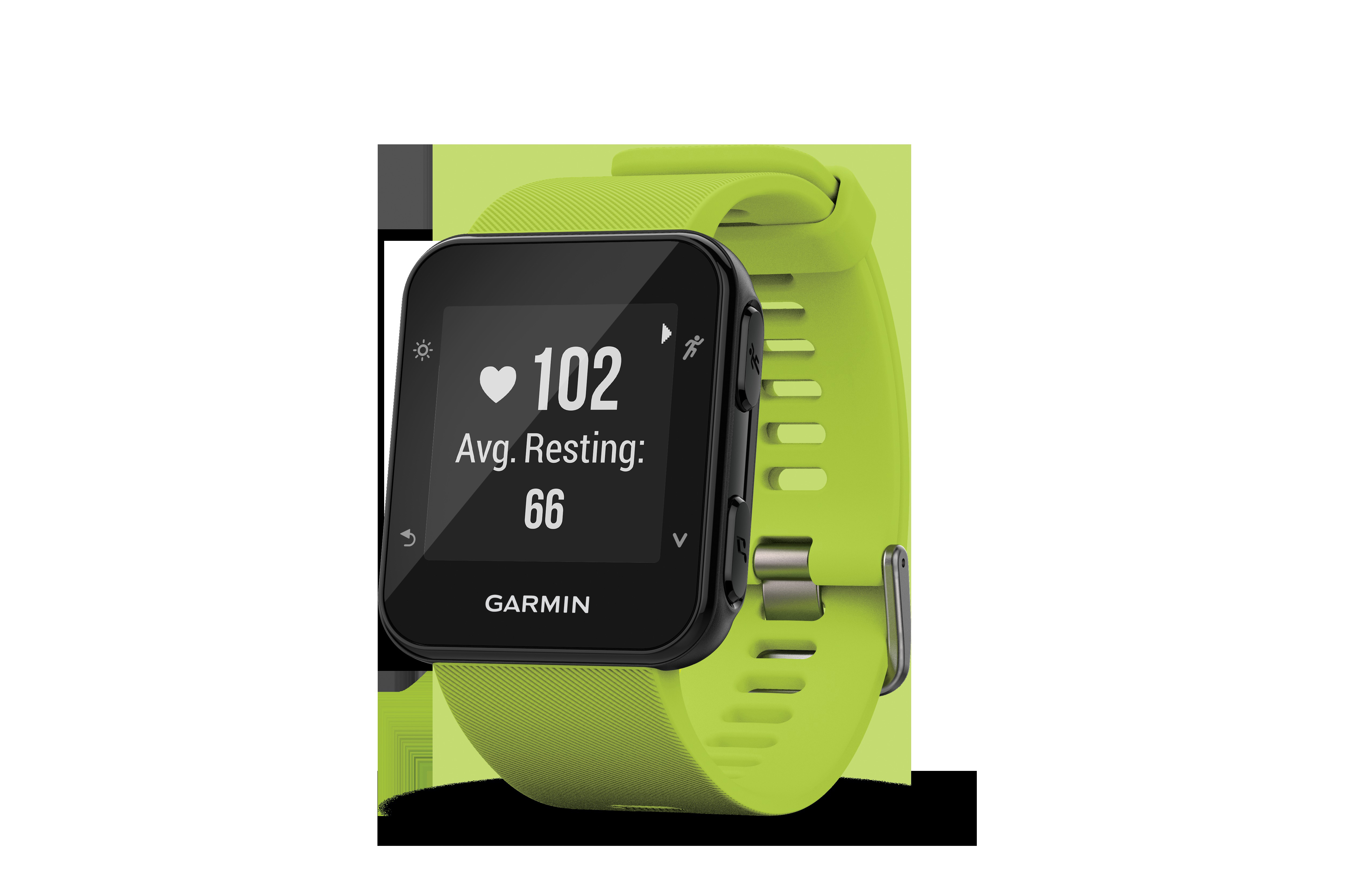 GARMIN Forerunner 35, Fitness Tracker, 246 mm, Lime