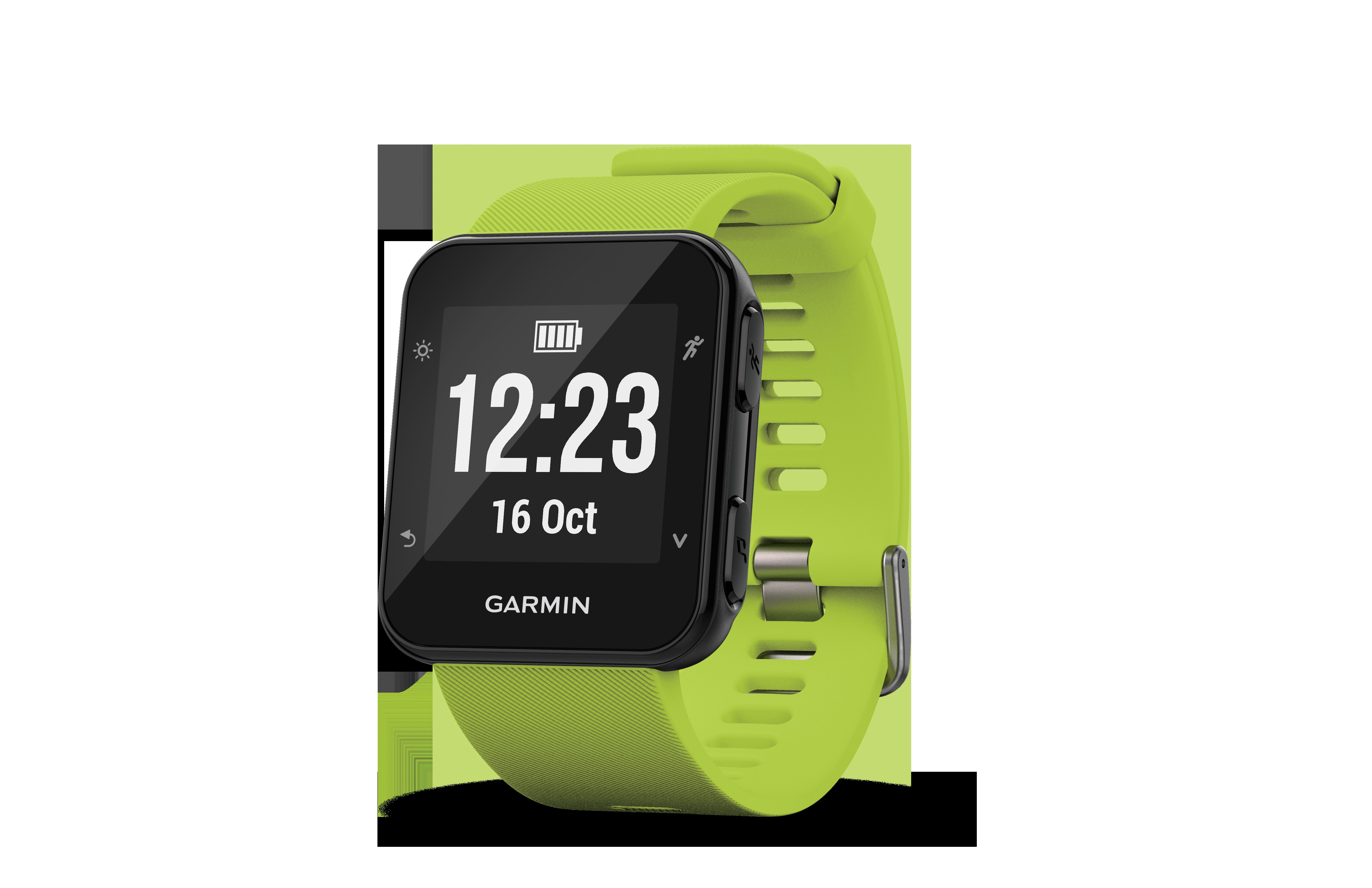 GARMIN Forerunner 35, Fitness Tracker, 246 mm, Lime