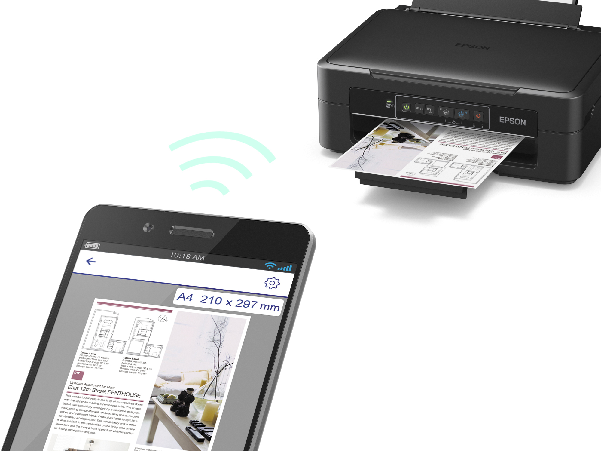 EPSON Expression Home XP 245 3-in-1 Multifunktionsdrucker