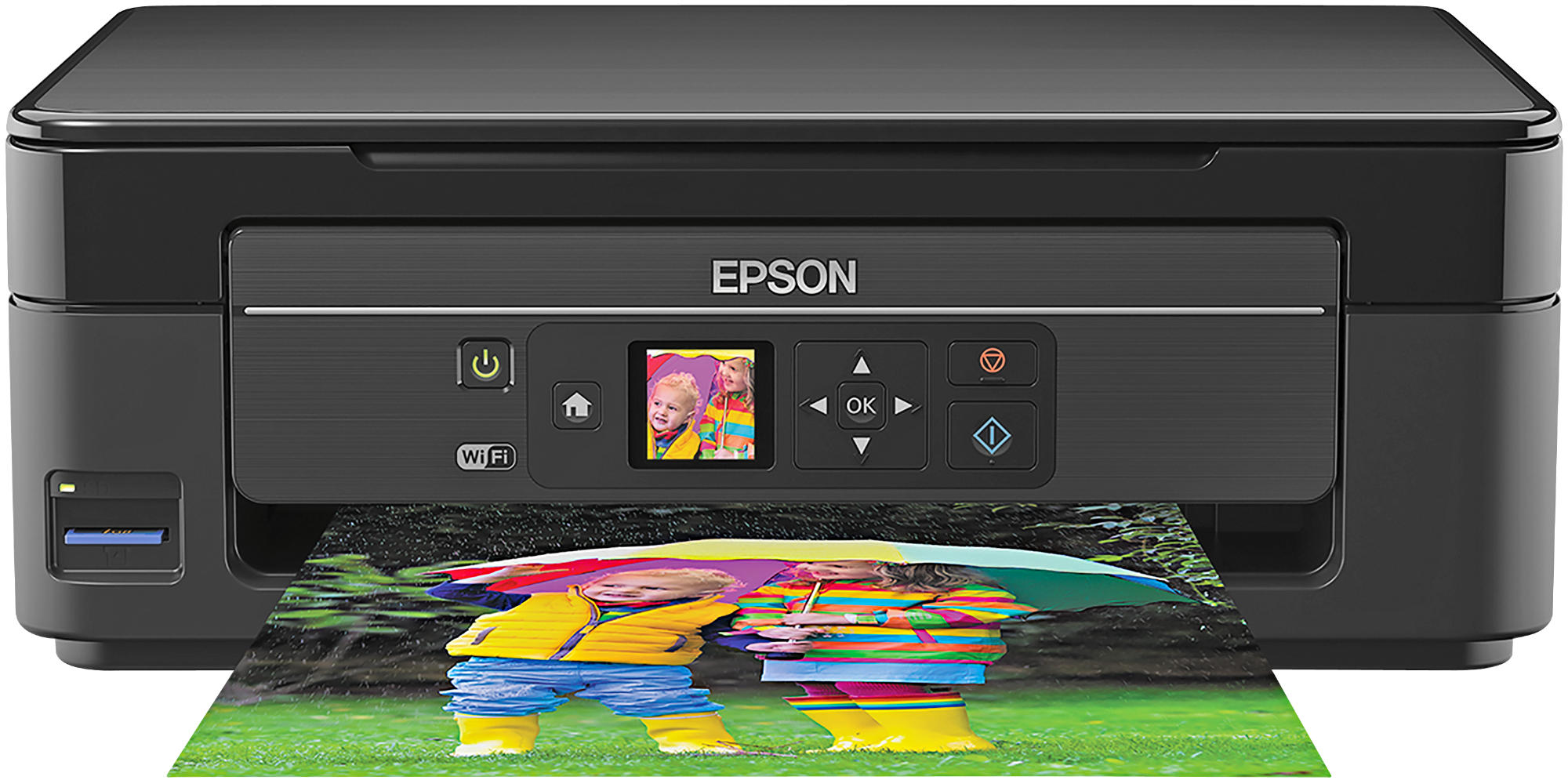 Impresora Multifunción - Epson XP 342 Expression Home, WiFi, Pantalla LCD