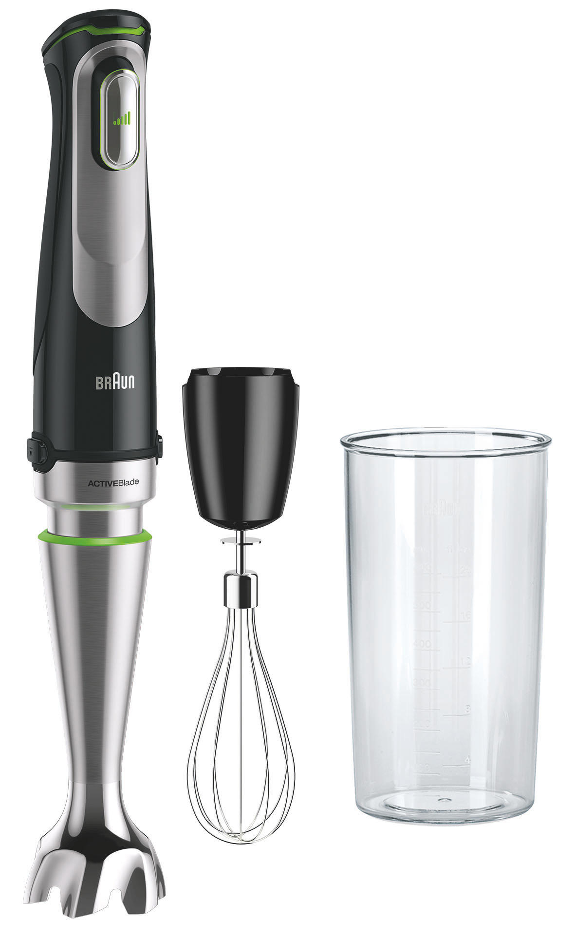 BRAUN MultiQuick 9 MQ 9005X Stabmixer Schwarz/Edelstahl (1000 Watt)