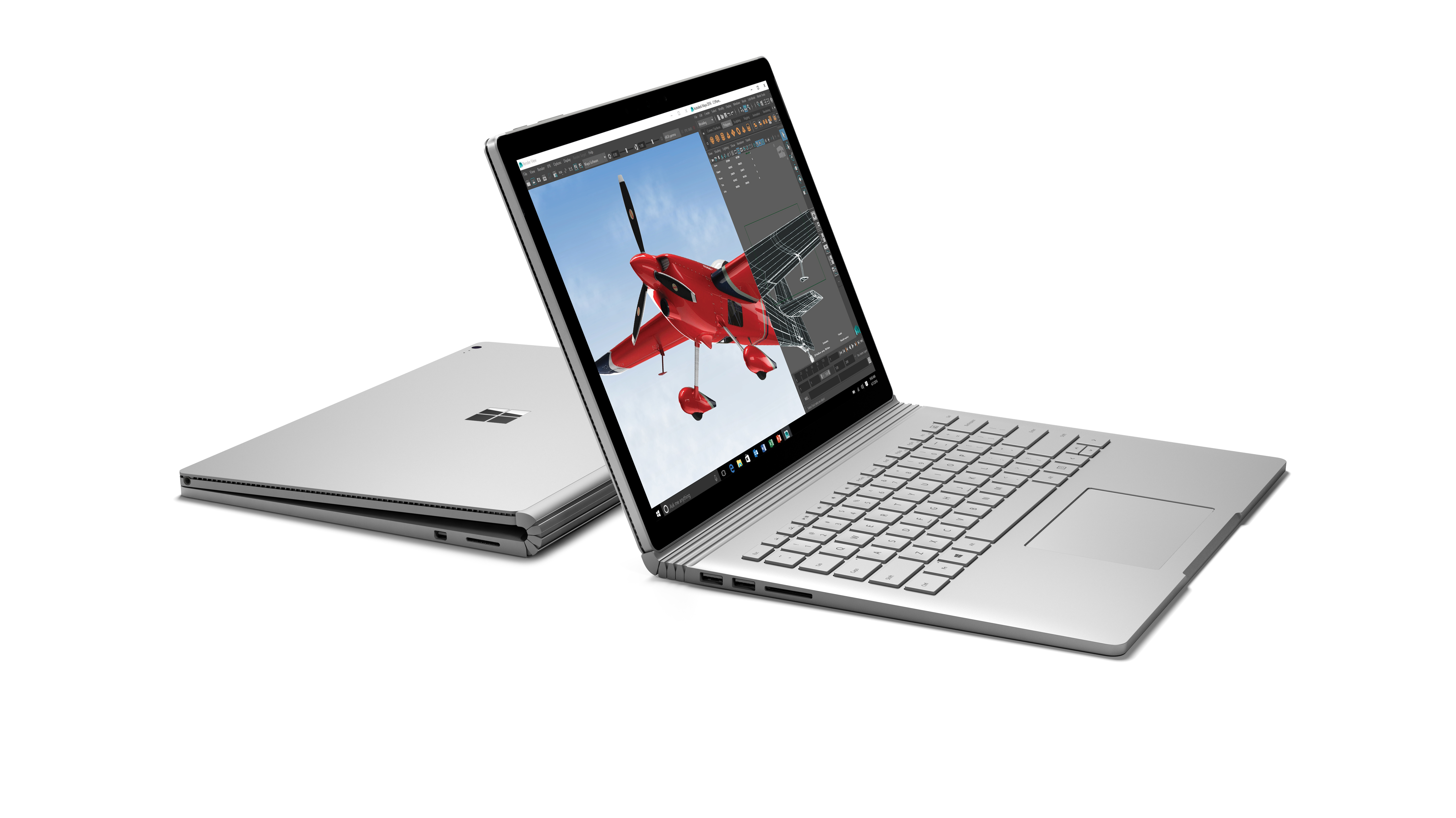 MICROSOFT Surface Book - 13,5 Zoll - Intel® Core™ i5 i5-6300U - 8 GB - 256 GB - NVIDIA - Windows 10 Pro (32 bit)