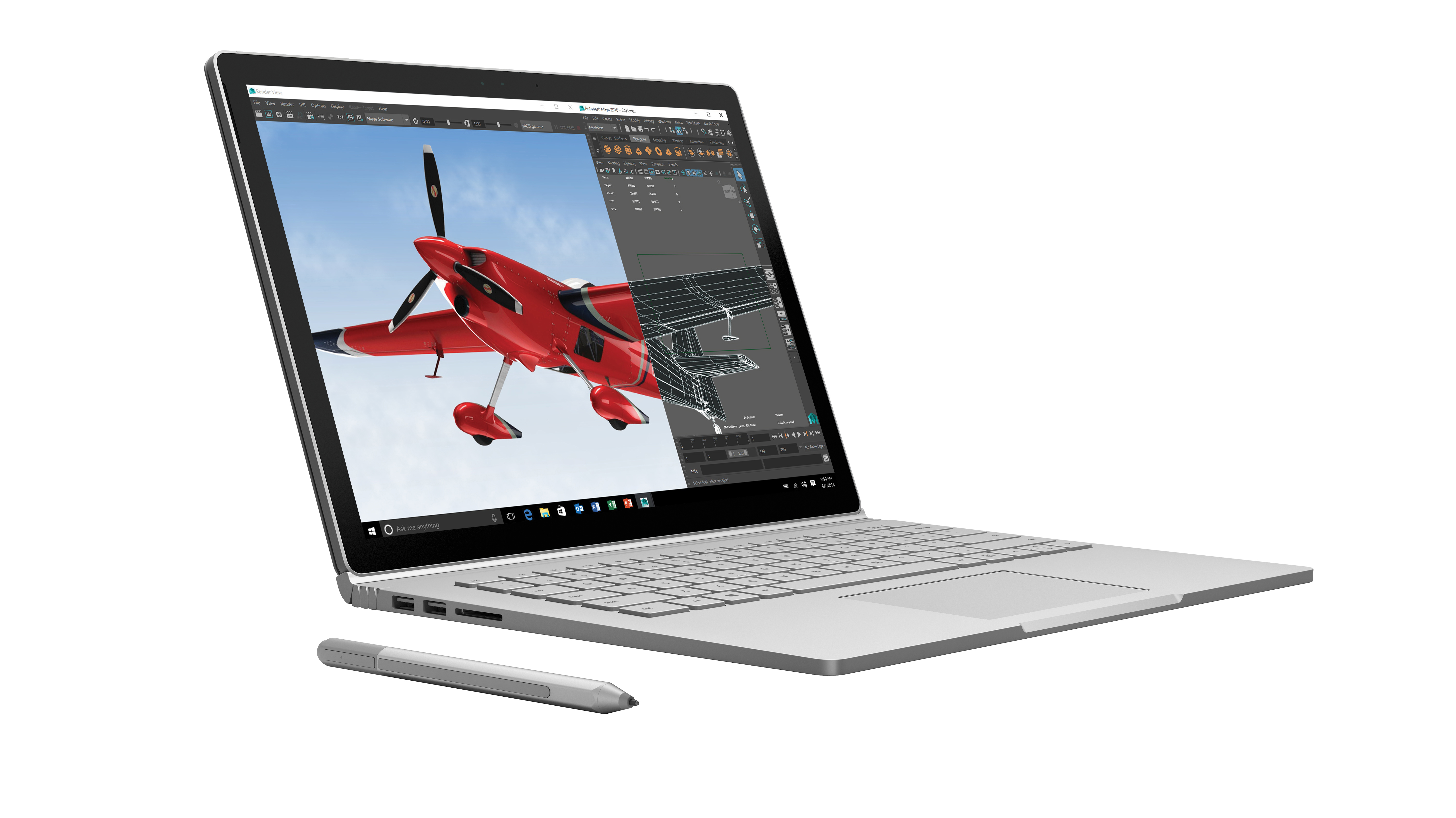 MICROSOFT Surface Book - 13,5 Zoll - Intel® Core™ i5 i5-6300U - 8 GB - 128 GB - Intel® HD Graphics - Windows 10 Pro (32 bit)