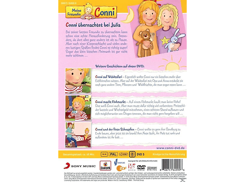 Thumbnail - Meine Freundin CONNI - 12/Conni übernachtet bei Julia DVD