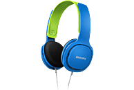 PHILIPS SHK2000BL/00, On-ear Kopfhörer Blau/Grün