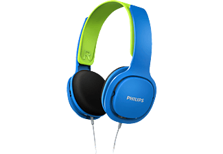 Philips Shk00bl 00 On Ear Kopfhorer Blau Grun Kopfhorer Kaufen Saturn