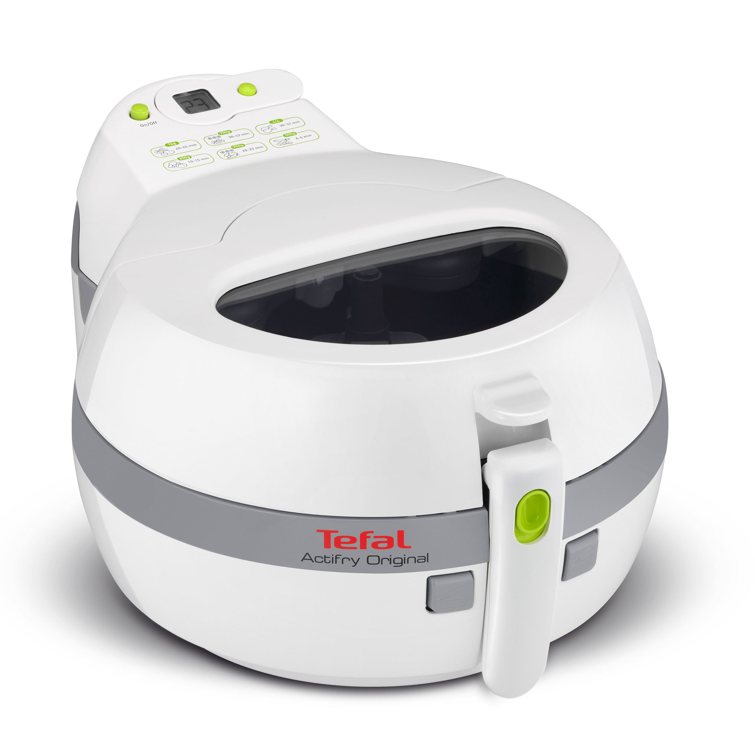 TEFAL FZ 7100 ActiFry Heißluftfritteuse 1400 Watt Weiß/Grau