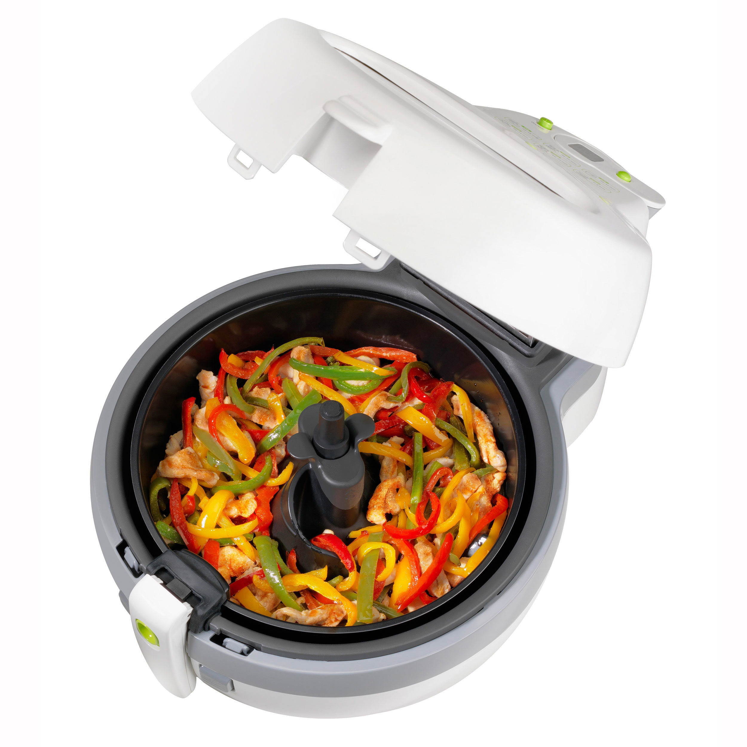 TEFAL FZ 7100 ActiFry Heißluftfritteuse 1400 Watt Weiß/Grau