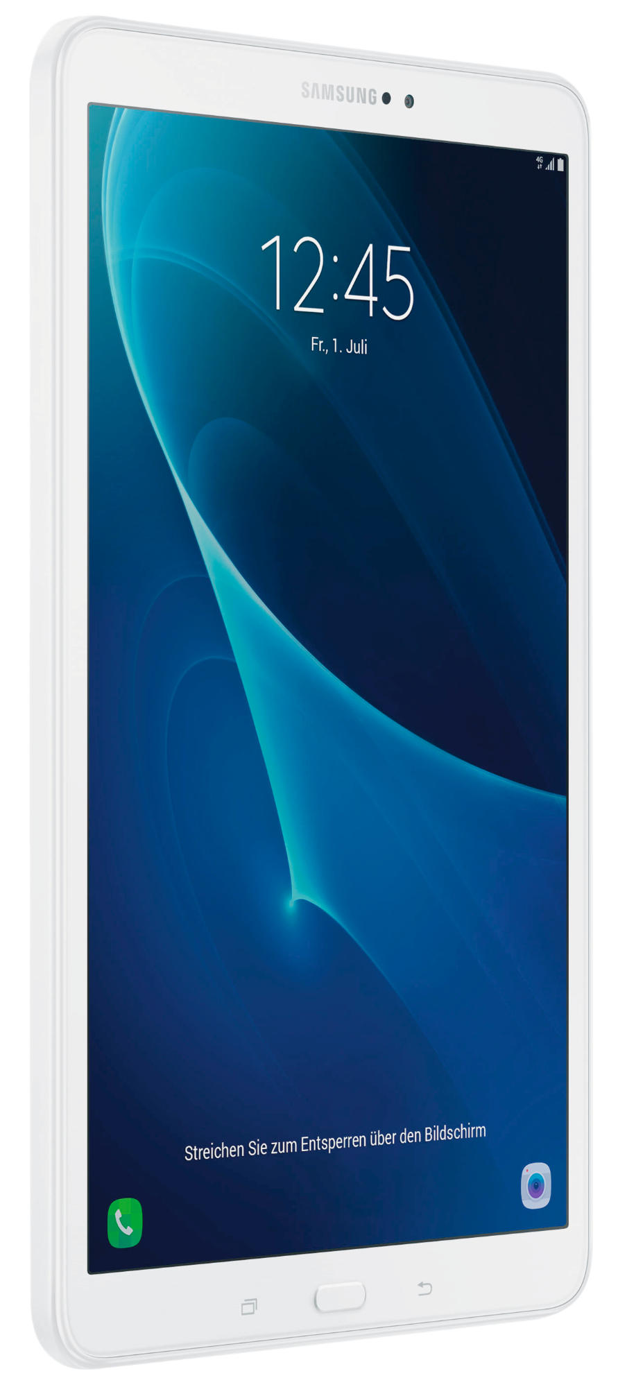 SAMSUNG Galaxy TAB A, Tablet, 16 GB, 10,1 Zoll, Weiß
