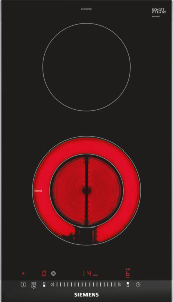 SIEMENS ET375FFP1E - Kochfeld (Schwarz)