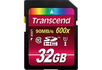 TRANSCEND microSDHC UHS-I CL10 32Go - Carte mémoire 