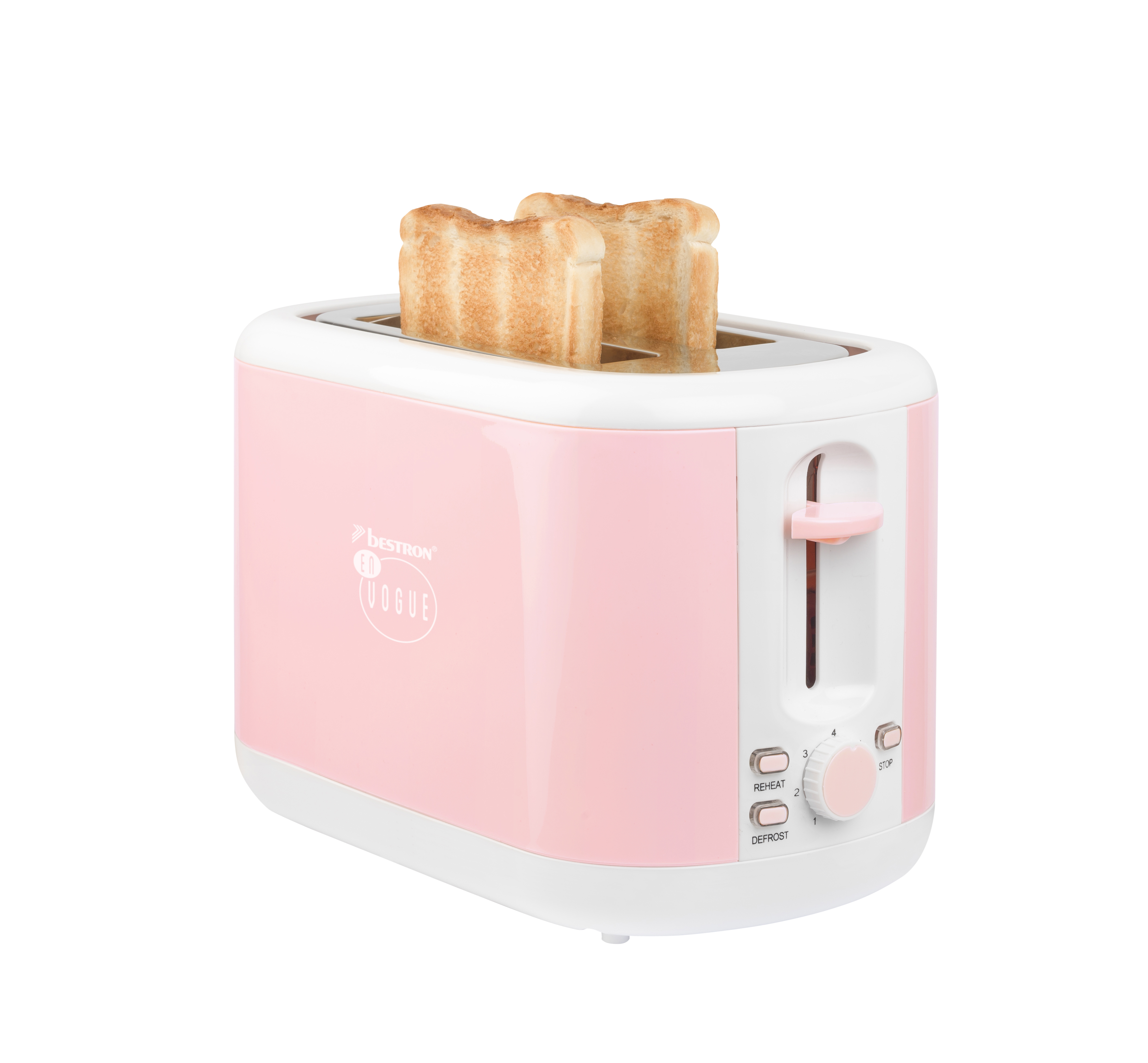 BESTRON 2) Watt, Schlitze: Rosa ATS300EVP (930 Toaster