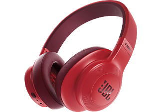 JBL E55BT - Bluetooth Kopfhörer (Over-ear, Rot)