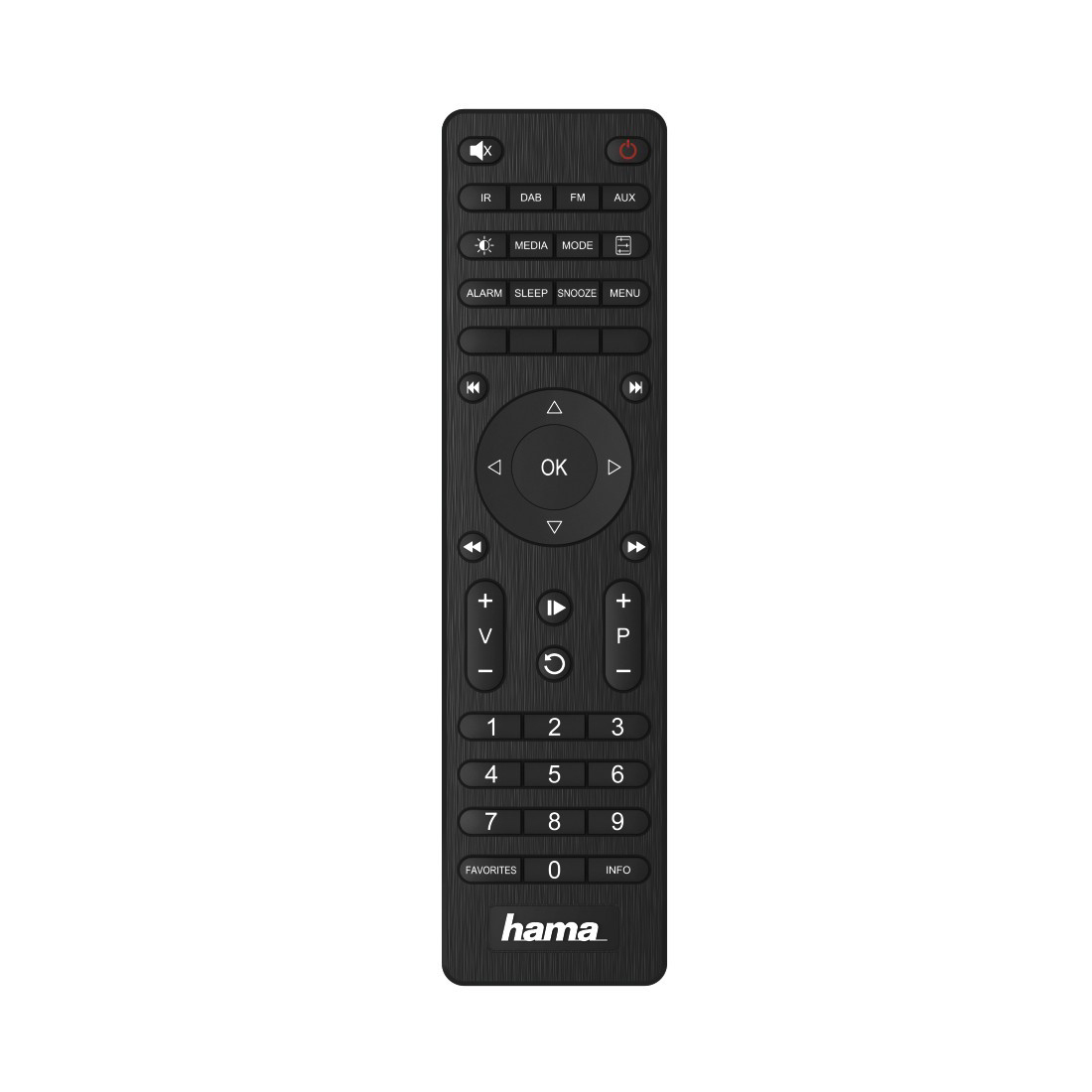 HAMA DIT2010MBT Internetradio, Schwarz