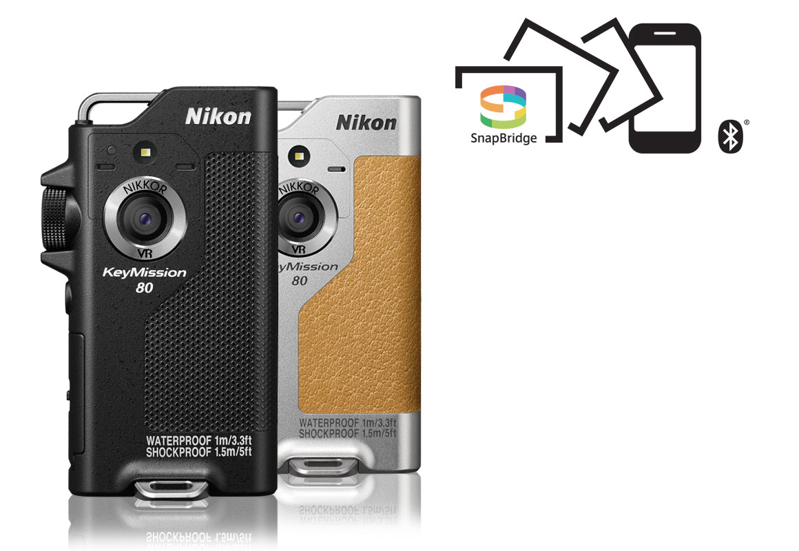 NIKON KeyMission 80 Action Cam , WLAN, Touchscreen