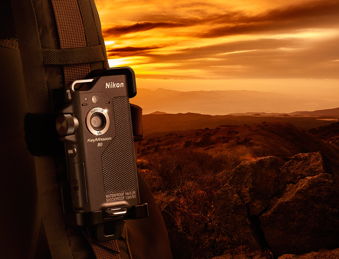 NIKON KeyMission 80 Action Cam , WLAN, Touchscreen