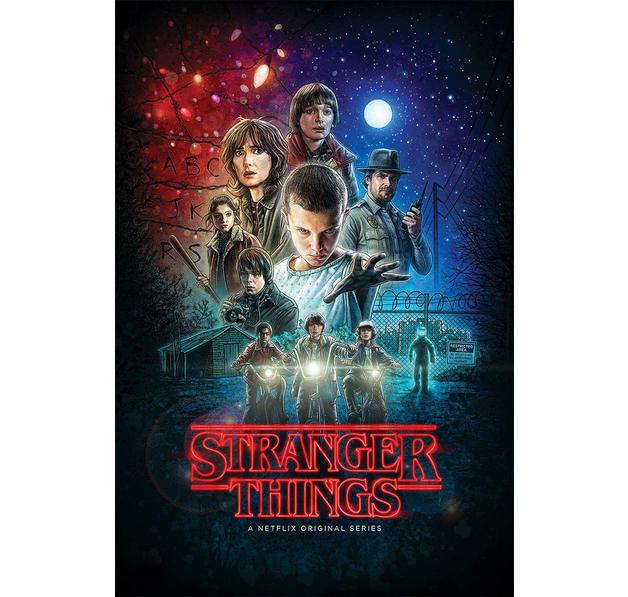 Stranger Things 5 Maxi-Poster Vecna Sky - 61x91,5cm Offizielle Wandkunst