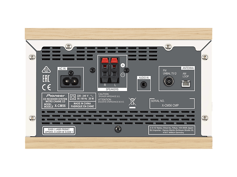 PIONEER X-CM56-GR Hifi Kompaktanlage (Mint) | MediaMarkt