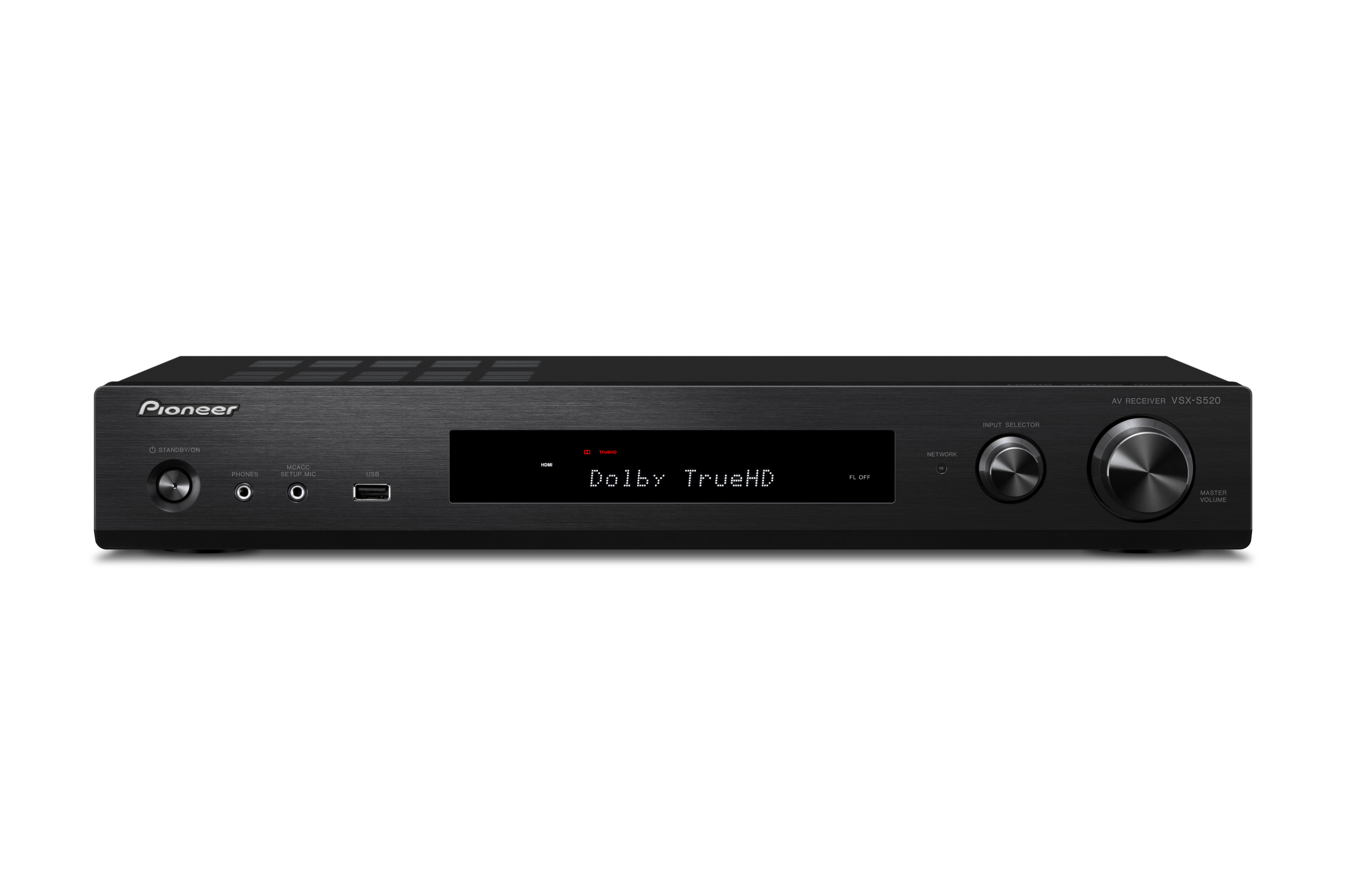 PIONEER VSX-S 520-B AV-Receiver (5.1 Kanäle, 80 Watt pro Kanal, Schwarz)