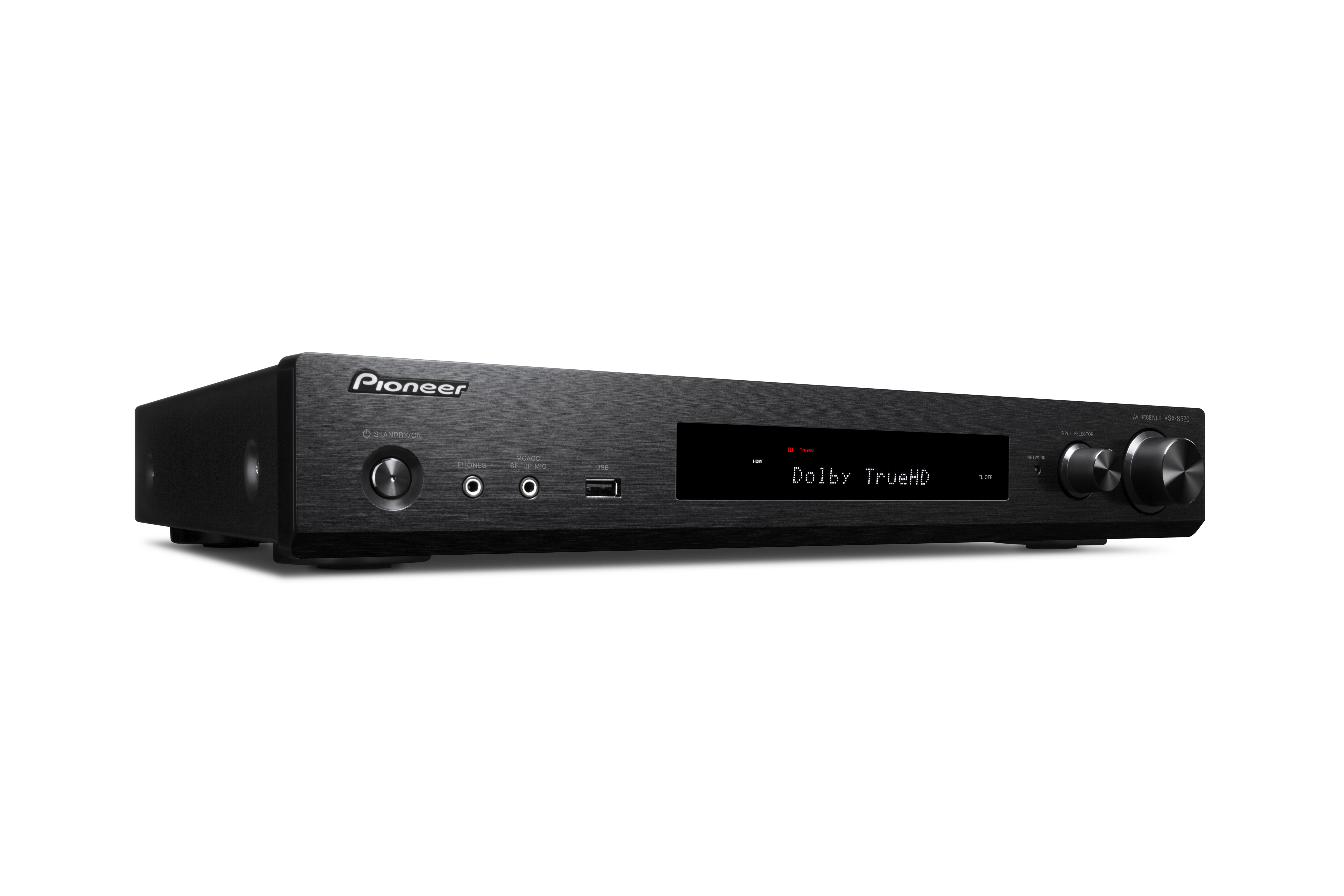 PIONEER VSX-S 520-B AV-Receiver (5.1 Kanäle, 80 Watt pro Kanal, Schwarz)