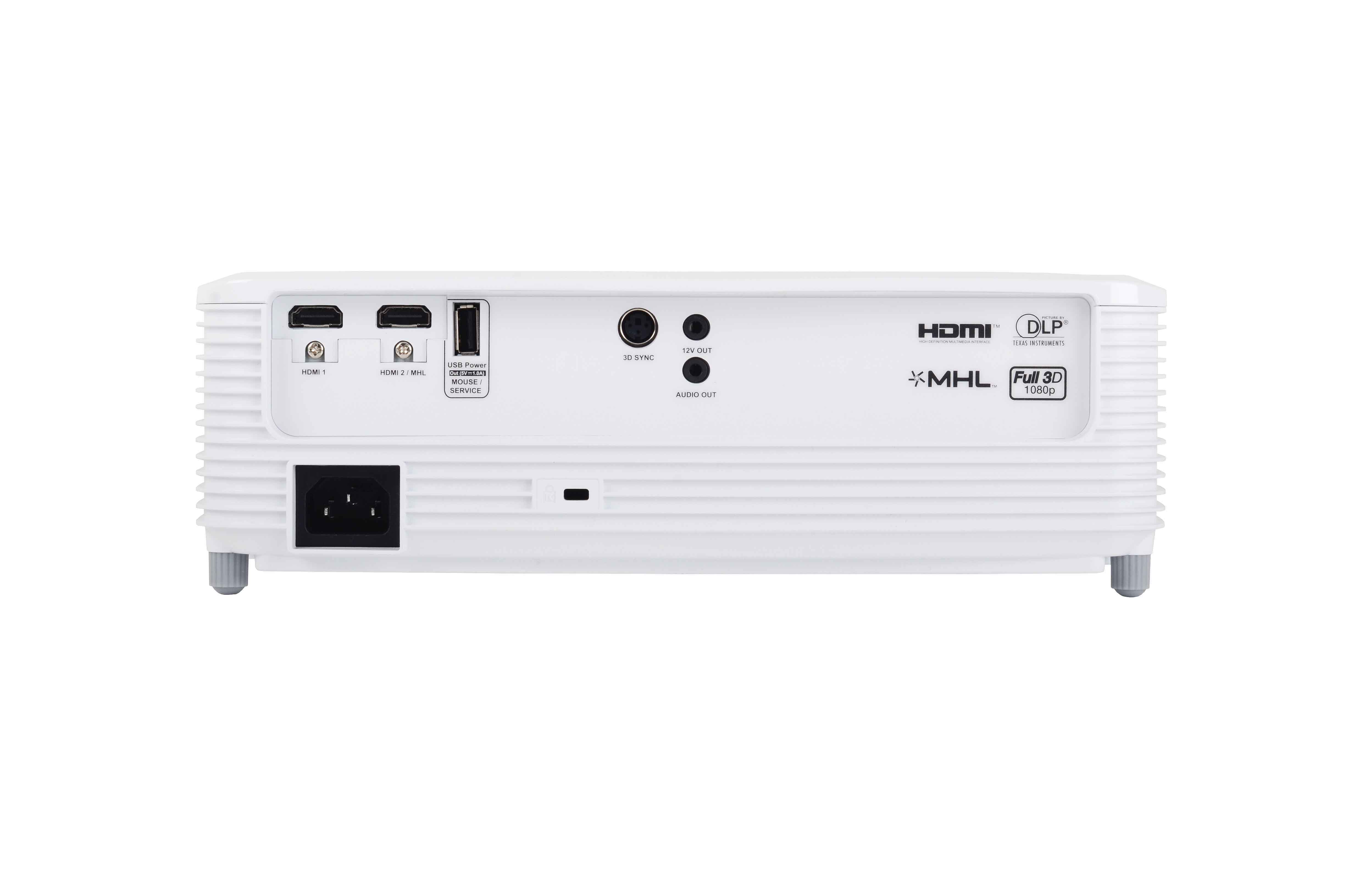 OPTOMA HD 27 Beamer(Full-HD, 3D, 3200 ANSI-Lumen)