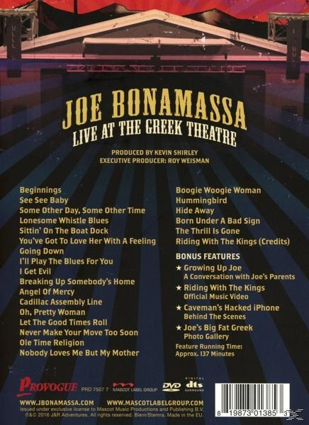 (2DVD) The (DVD) At - Live - Theatre Bonamassa Joe Greek