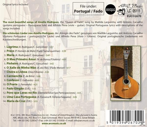 CD-Cover mit portugiesischen Liedern. Texte auf Portugiesisch und Deutsch. Mit portugiesischer Gitarre.